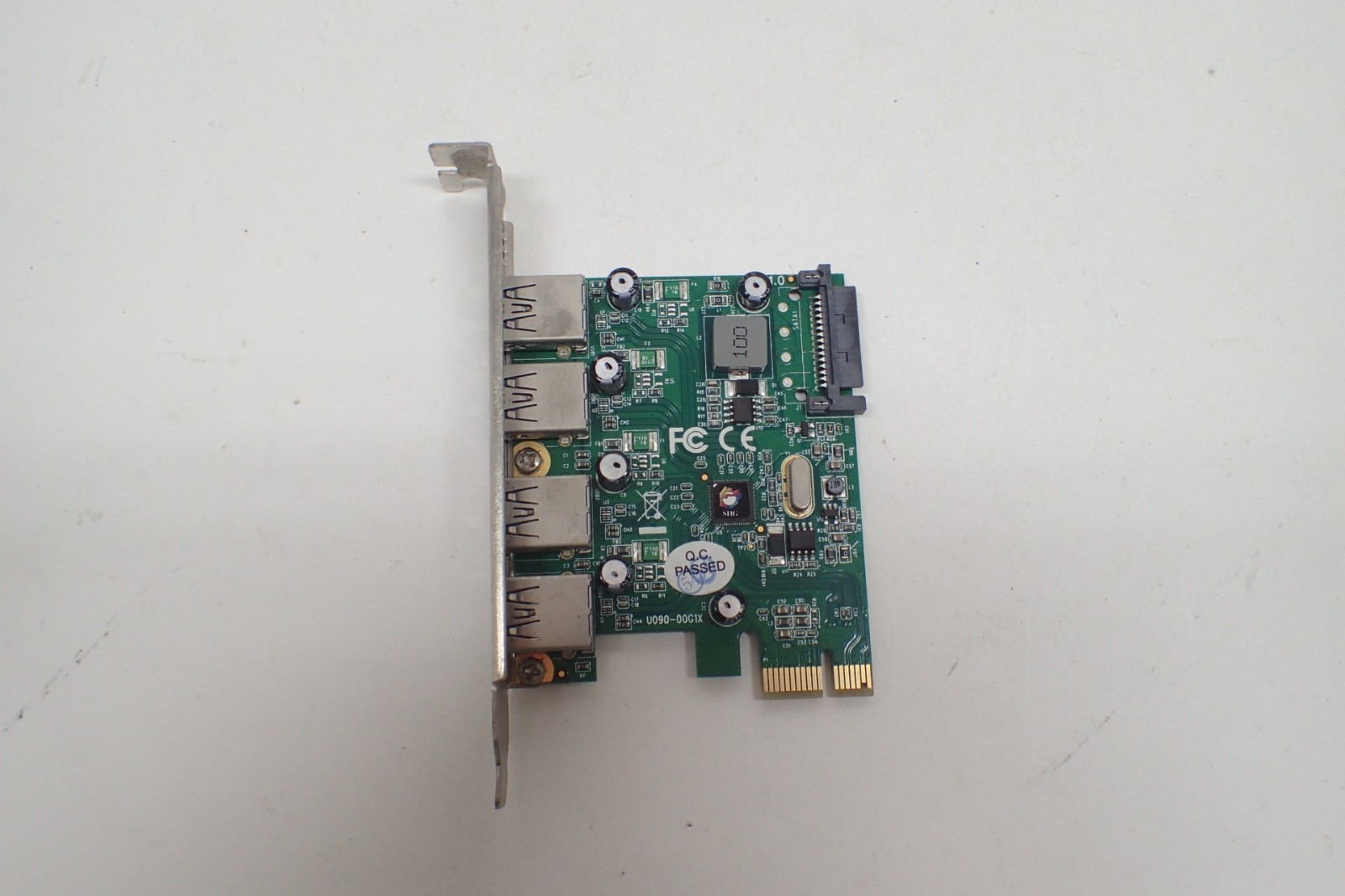 SIIG 4-Port USB 3.0 PCIe Expansion Card Model JU-P40412-S1