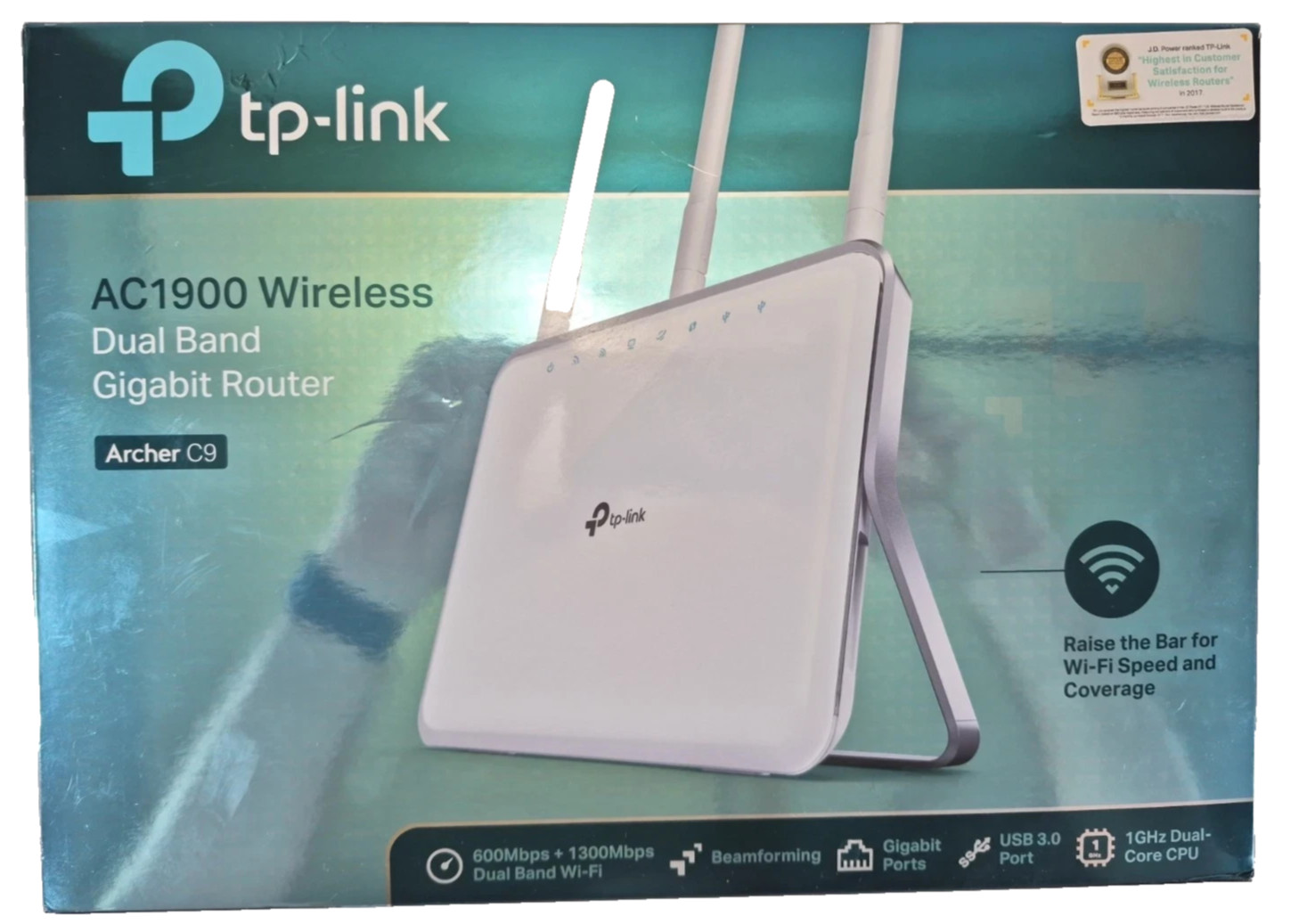 TP-Link Archer C9 AC1900 Smart Dual Band Gigabit WiFi Beamforming Router
