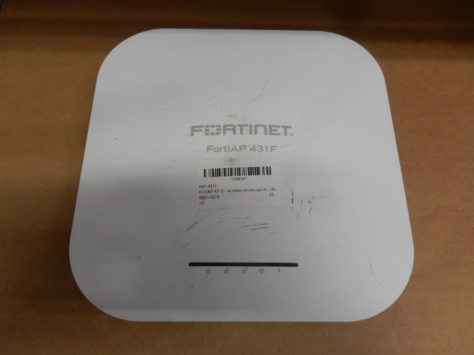 FORTINET FAP-431F FortiAP 431G Wireless Access Point Wi-Fi 6E - Unit Only