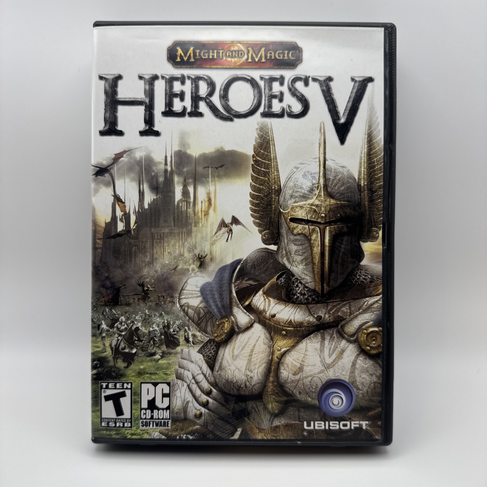 Heroes Of Might And Magic V PC CD-ROM 4-disc Set UbiSoft 2006 Windows XP/2000