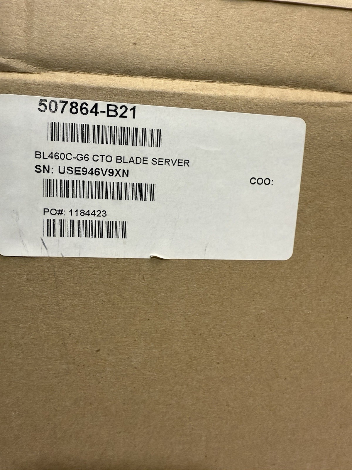 HP ProLiant BL460c G6 507779-B21 Quad-Core X5550 2.66GHz 8GB Blade Server