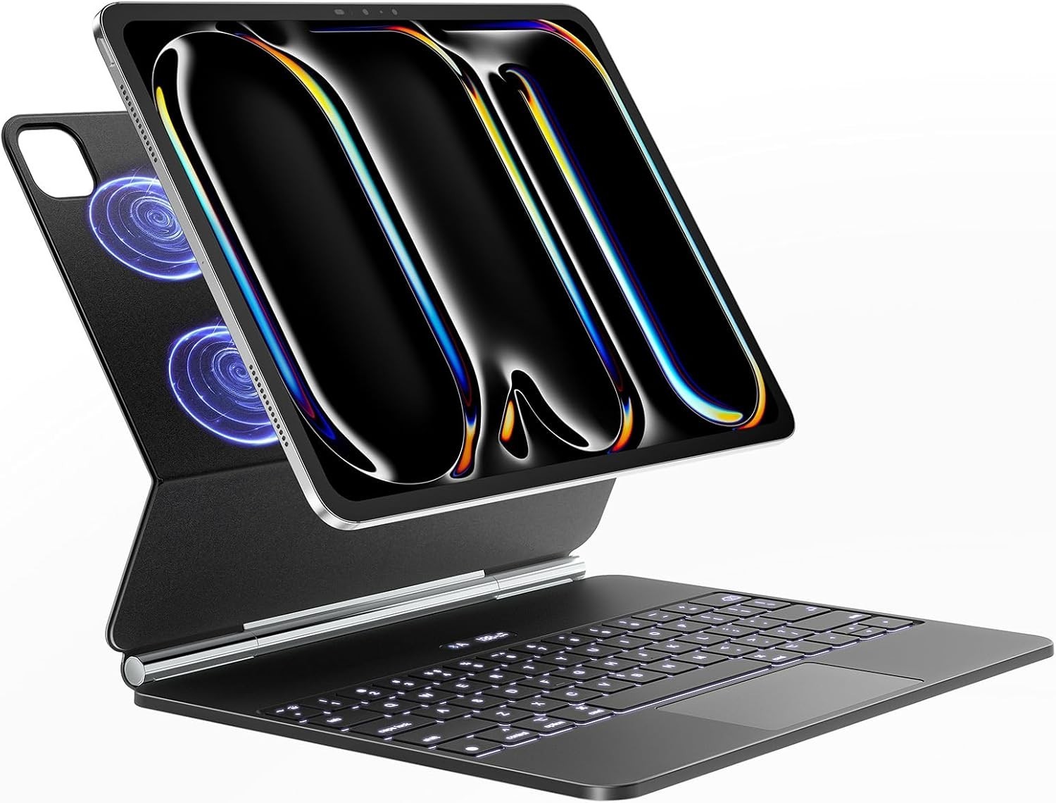 A2C Keyboard Case for iPad Pro 13" M5/M4 Backlit Trackpad LCD Display