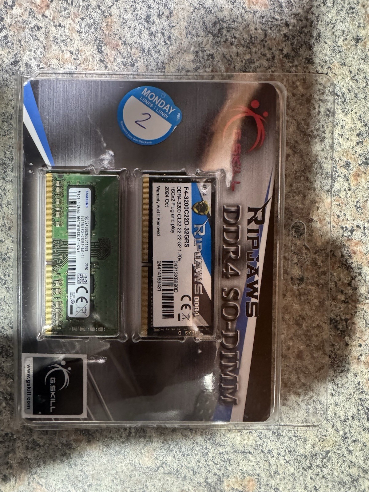 SODIMM Laptop Memory RAM 24GB 3200MHZ Mix Match Compatible For Laptop Working