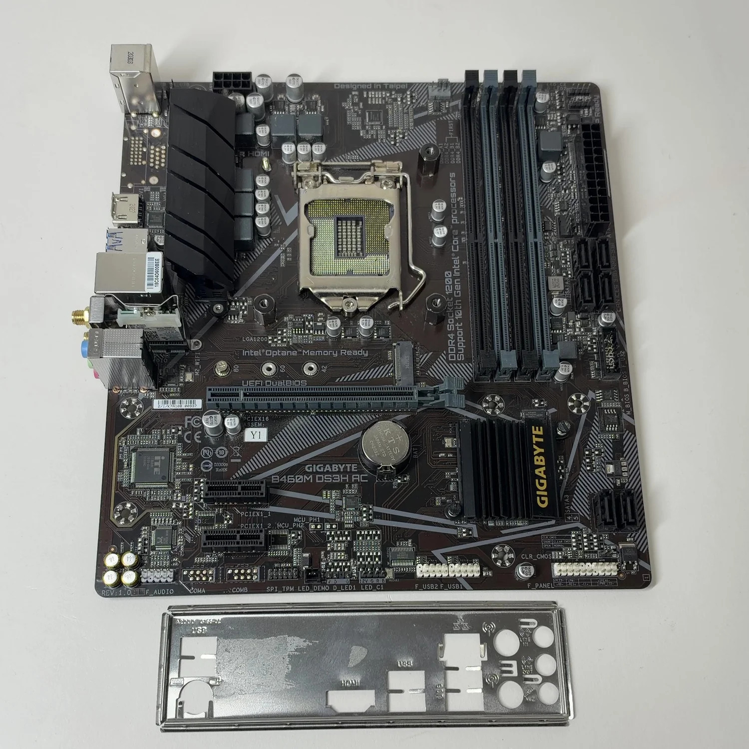 Gigabyte B460M DS3H AC LGA 1200 mATX Intel DDR4 Motherboard
