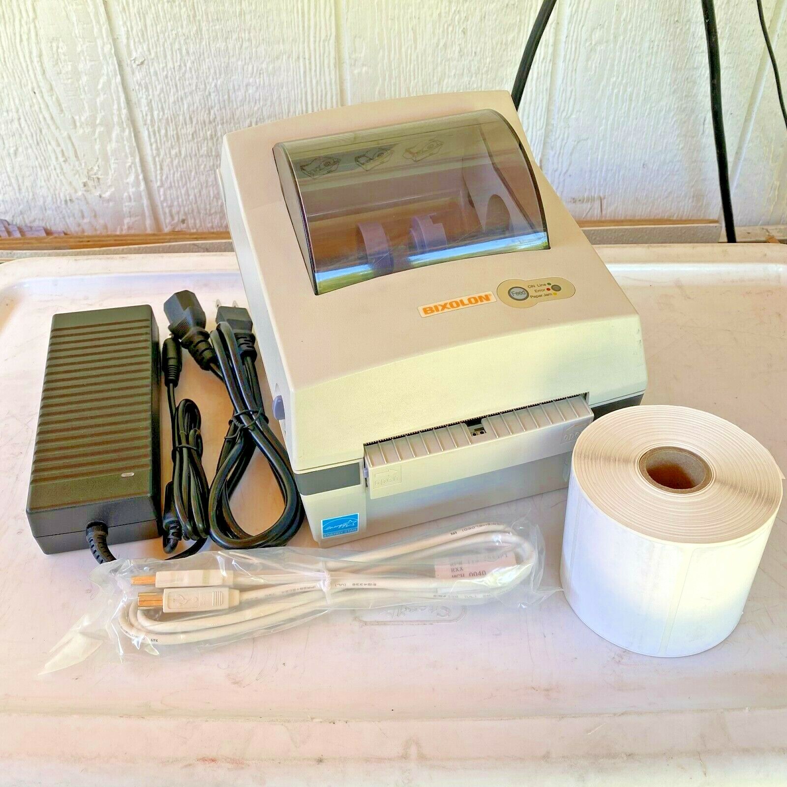 Bixolon Like ZP450 Thermal Label Printer 3" x 2" Roll Church Name Tags  