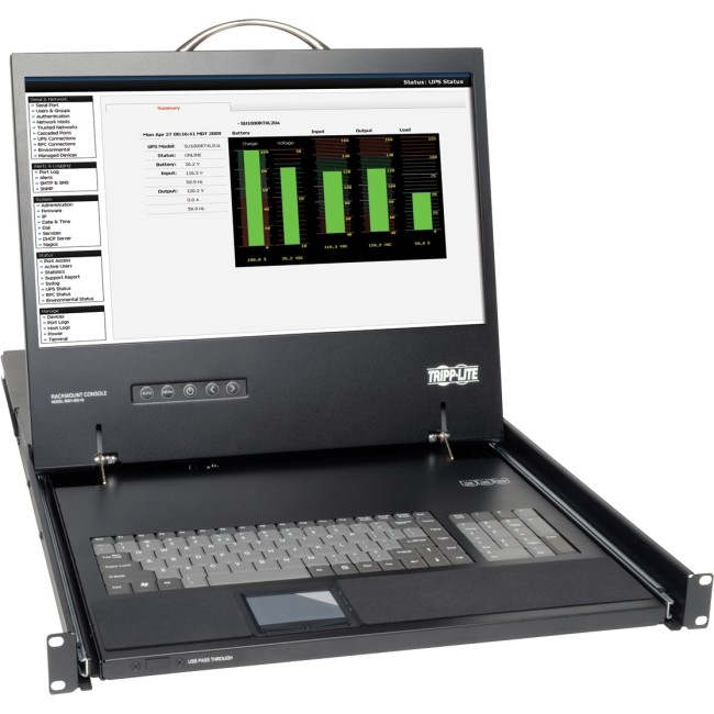 Tripp Lite 1U Rack-Mount Console with 19-in. LCD