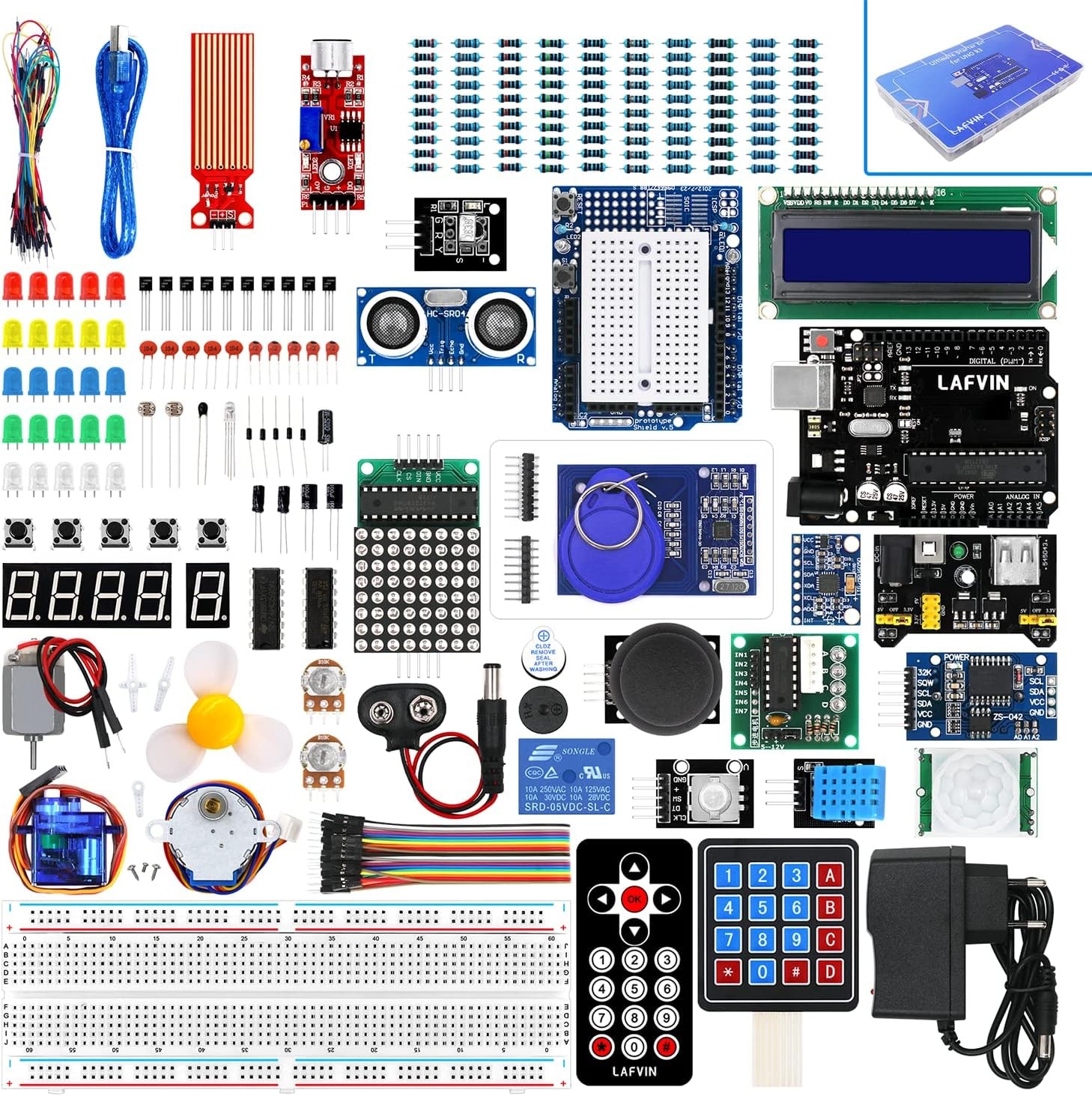 Arduino Starter Kit R3 Mega2560 Nano Compatible IDE with 30 Lessons