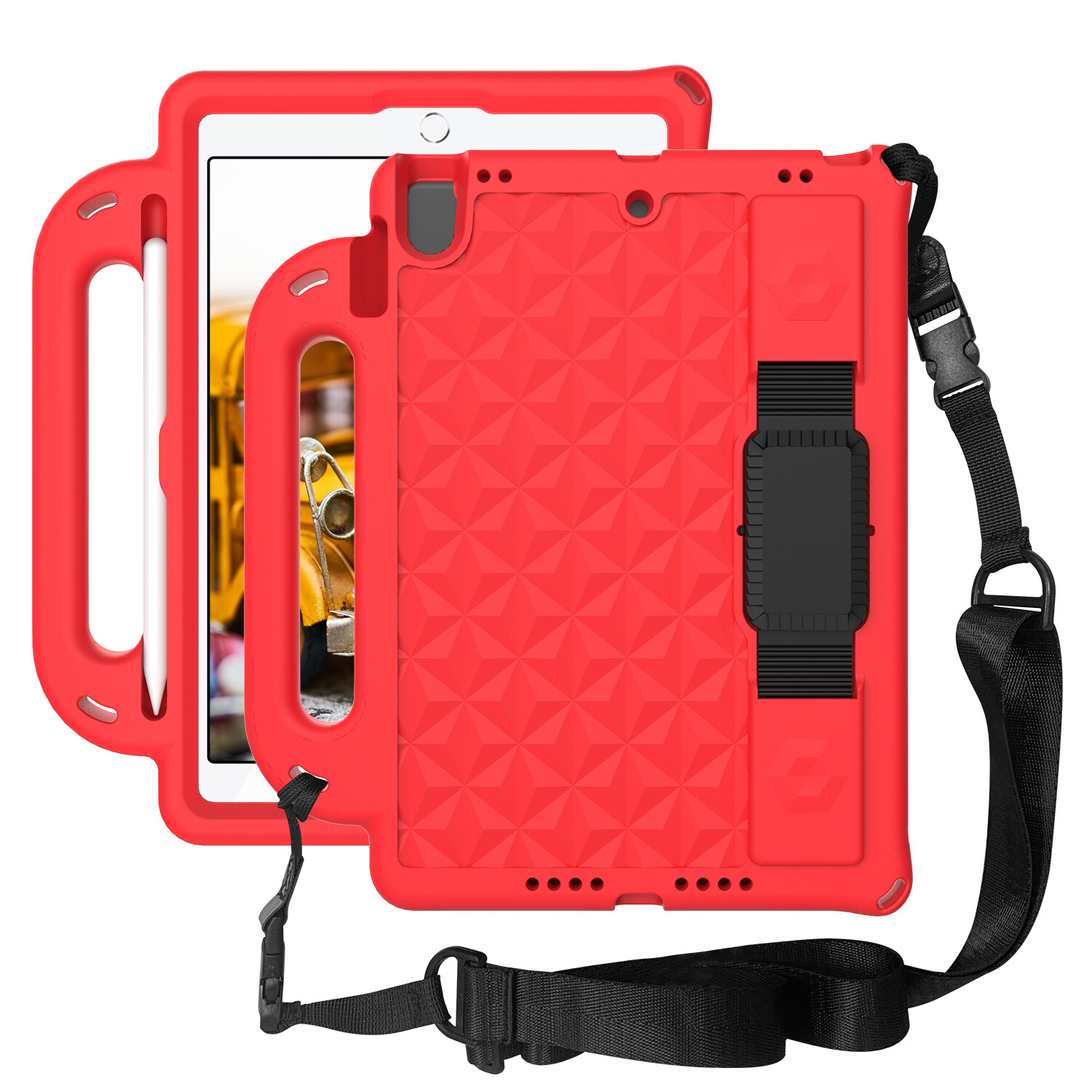 Kid Portable EVA Stand Case For iPad 5th 6th 7th 8th 9th Generation 10.2" 9.7"