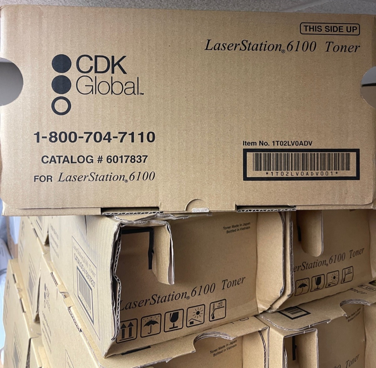 New Genuine CDK GLOBAL Laser Station 6100 Toner Cartridge PN: 6017837