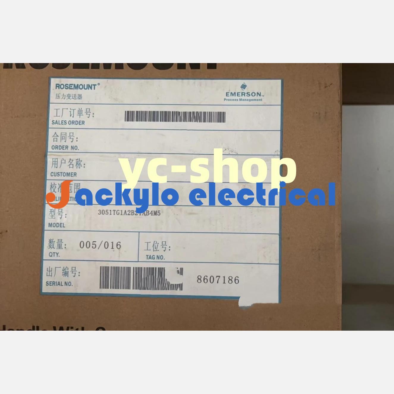 New ROSEMOUNT 3051TG1A2B21AB4M5 Pressure transmitter Fast shipping via