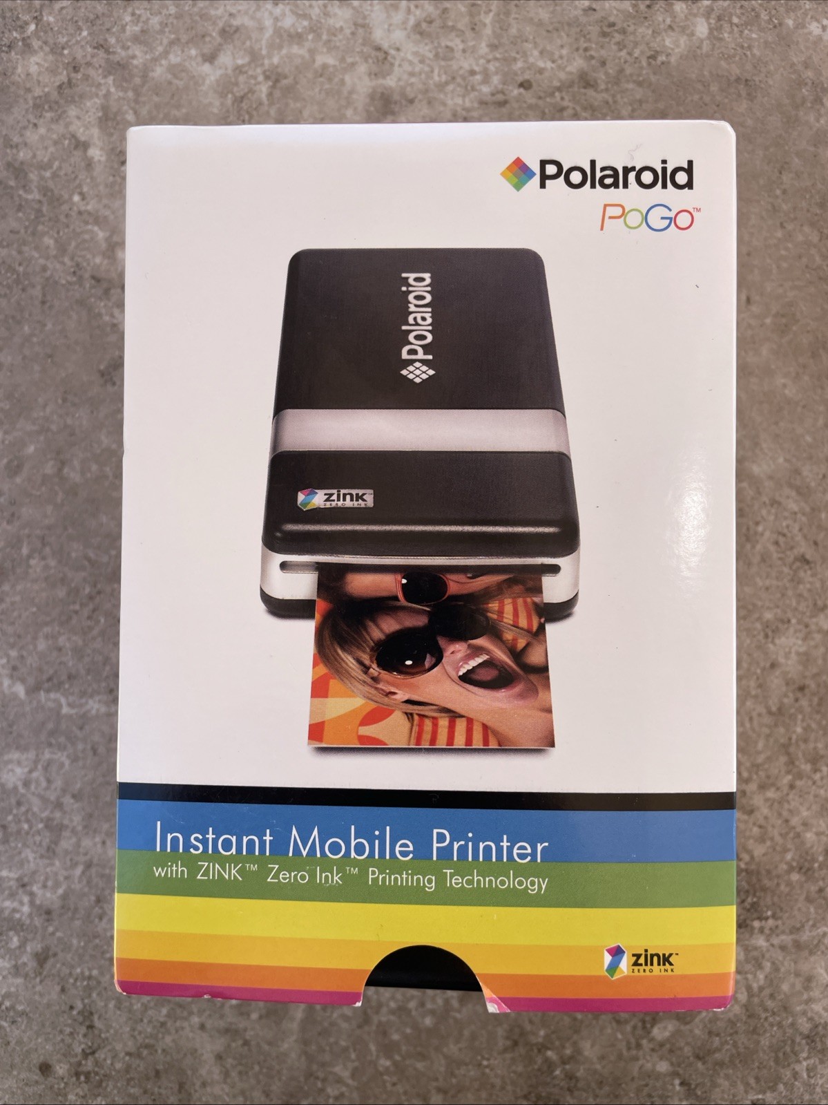 New-Polaroid PoGo INSTANT MOBILE PRINTER  (Thermal) Brand New Sealed