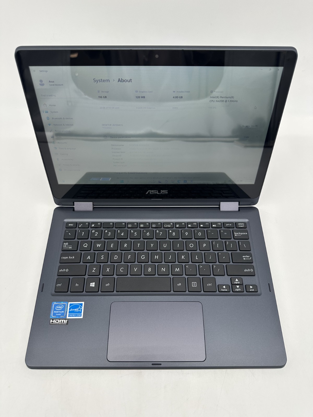 Asus VivoBook Flip 12 Model TP202N TP202NA-OB04T