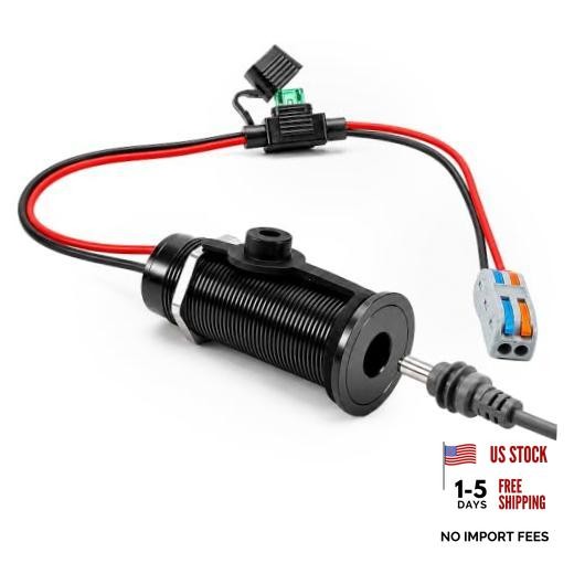 Upgraded 12V Power Adapter for Starlink Mini Recessed Mount DC 12V/24V to 30V