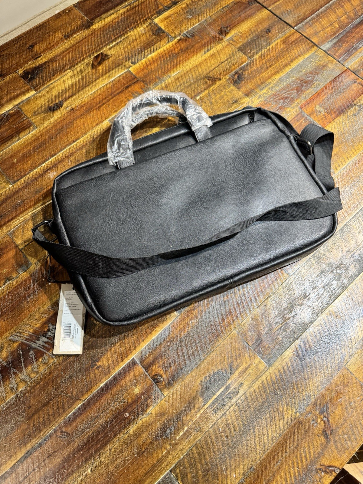 Kenneth Cole Reaction Waterproof Faux Leather Briefcase/Computer Bag