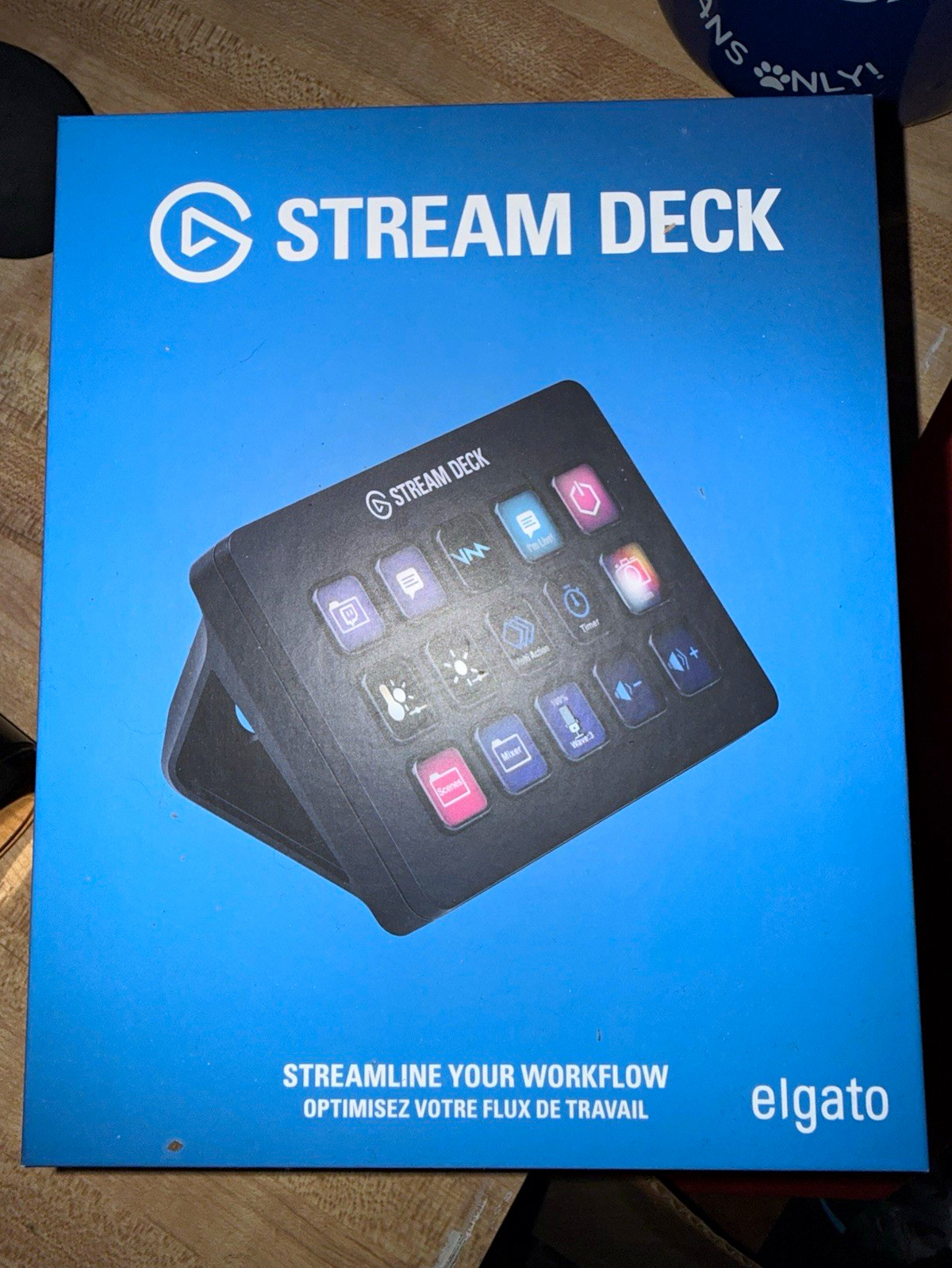 Elgato Stream Deck Programmable Keypad Controller, Black Plastic