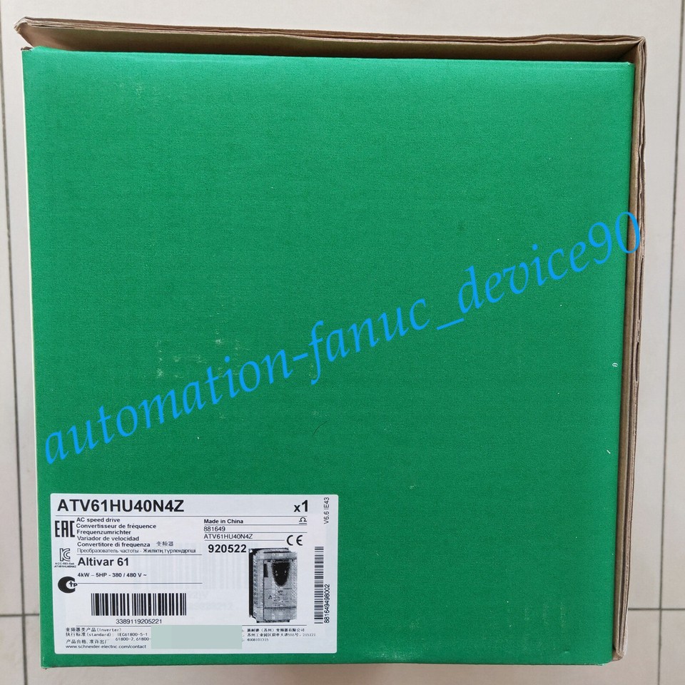 1PC SCHNEIDER ATV61HU40N4Z Inverter New In Box Expedited Shipping