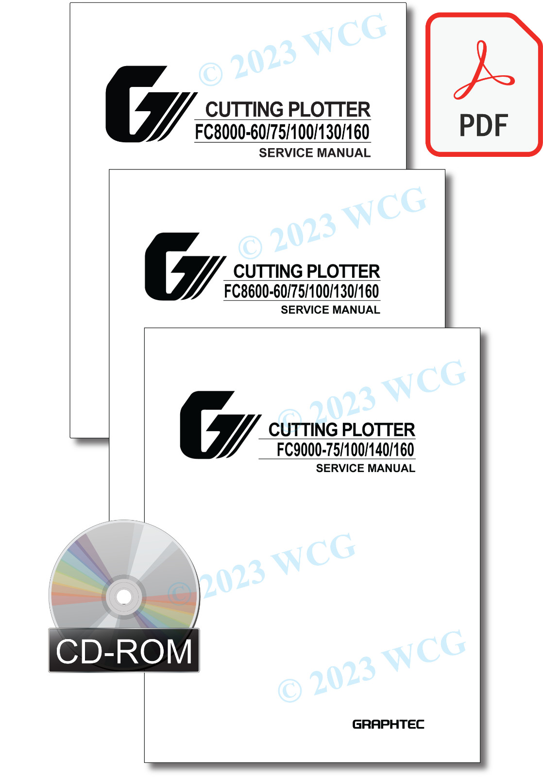 Graphtec FC Series - Service Manuals: FC8000 FC8600 FC9000