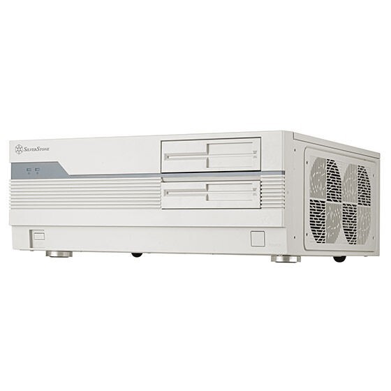 Silverstone SST-FLP01W Retrofitted HTPC chassis