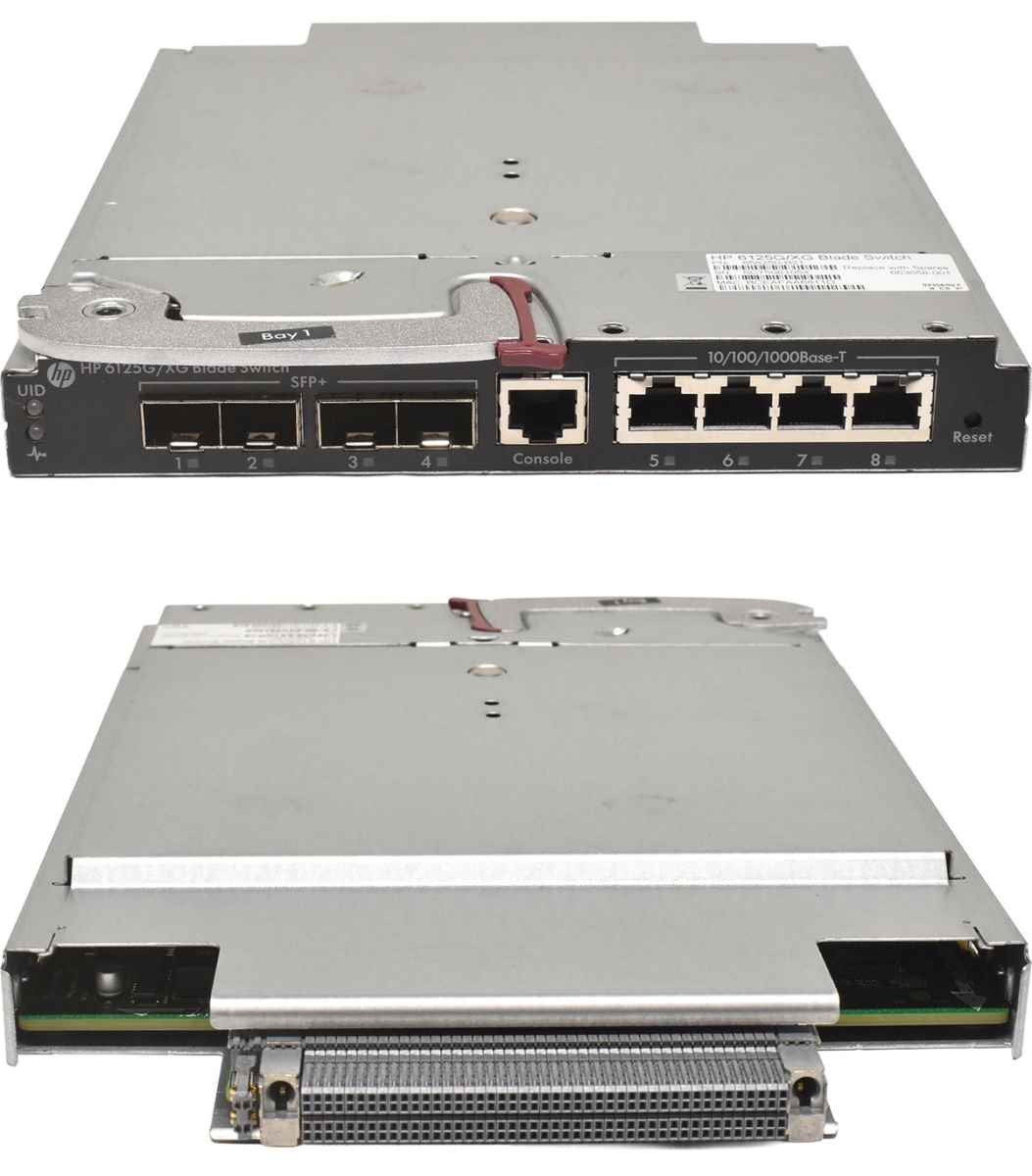 HP 6125G/XG Switch Module 4Port RJ-45 GE, 4Port SFP+ 10G C-Class 658250-B21