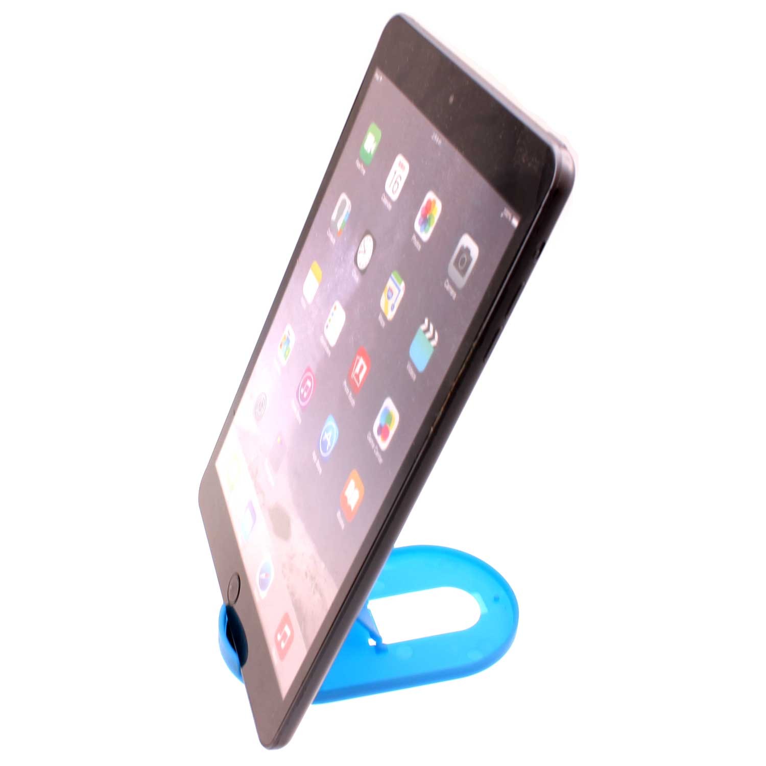For Galaxy S23/S24/S25/Plus/Ultra/Edge - Fold-up Stand Blue Holder Travel