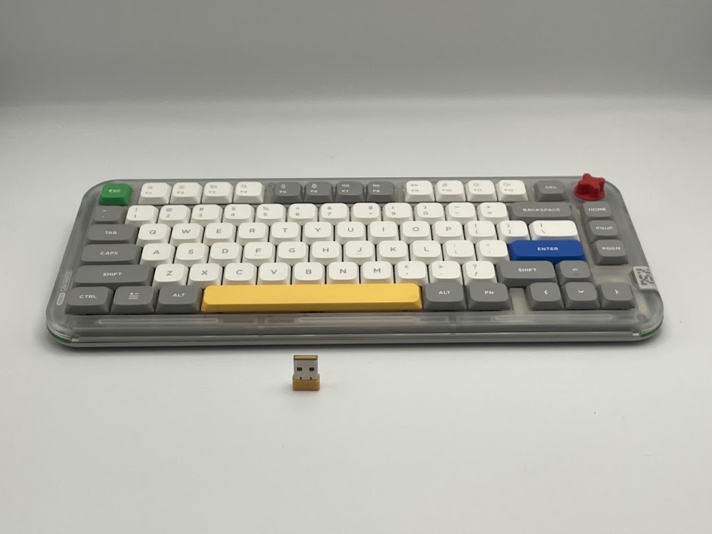 NuPhy Kick75 Low Profile Mechanical Keyboard - White