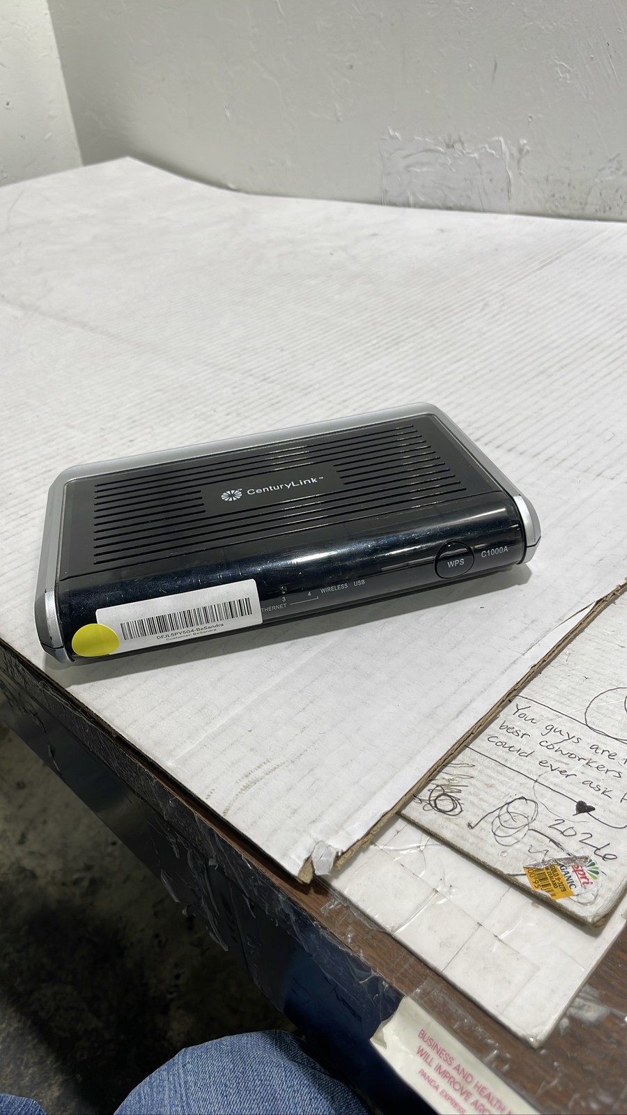 Actiontec C1000A CenturyLink DSL Modem Wireless N Router C1000A-D