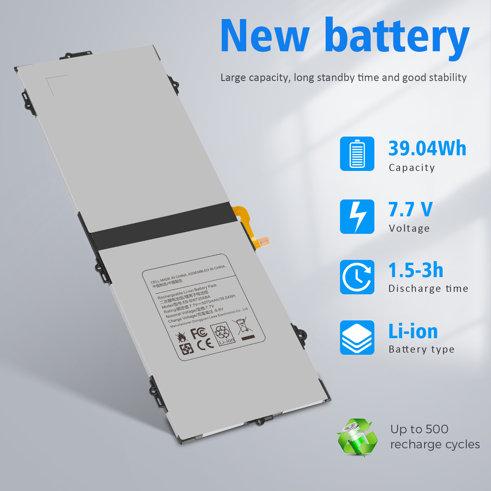 LOT EB-BW720ABA Battery For Samsung Chromebook 4 11.6" XE310XBA-K02US 310XBA-K01