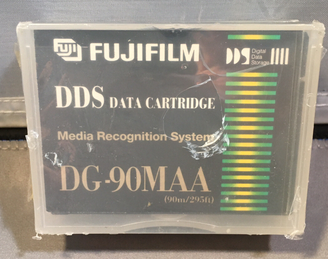 Fujifilm DG-90MAA DDS Data Cartridge 90m/295ft - Lot Of 2 New Sealed