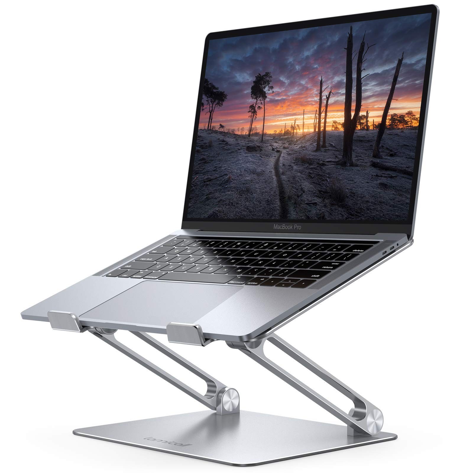 Lamicall Adjustable Laptop Stand, Portable Laptop Riser, Aluminum Laptop Stan...