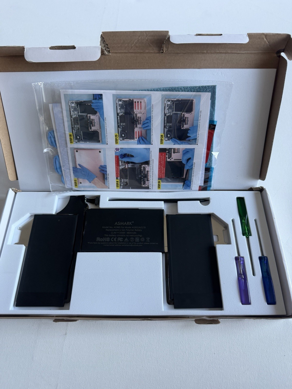 MacBook Replacement Battery ASMARK A1989-A1964 NEW 13” 2018-2022