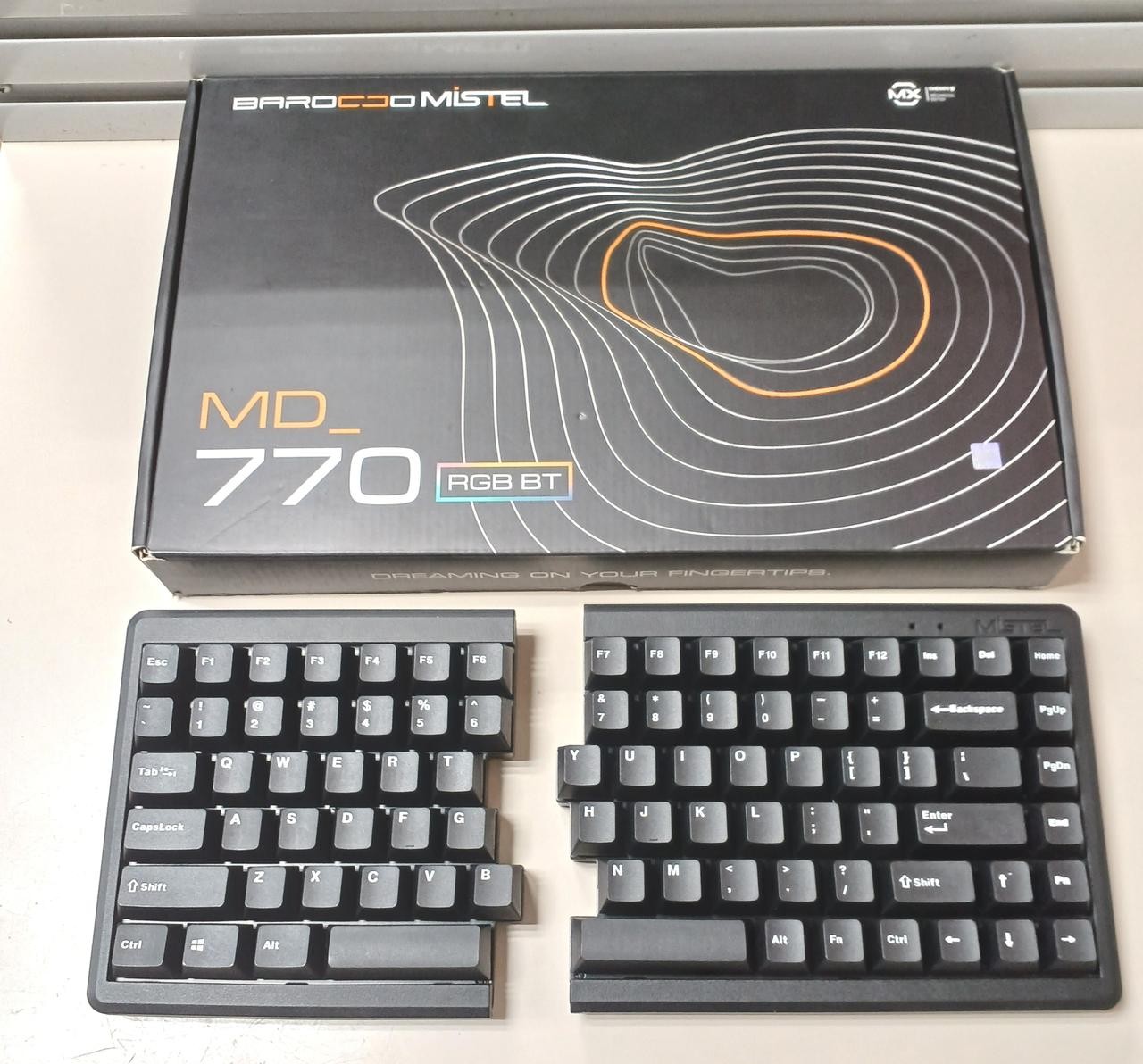 MISTEL MD770 RGB BT Split Keyboard