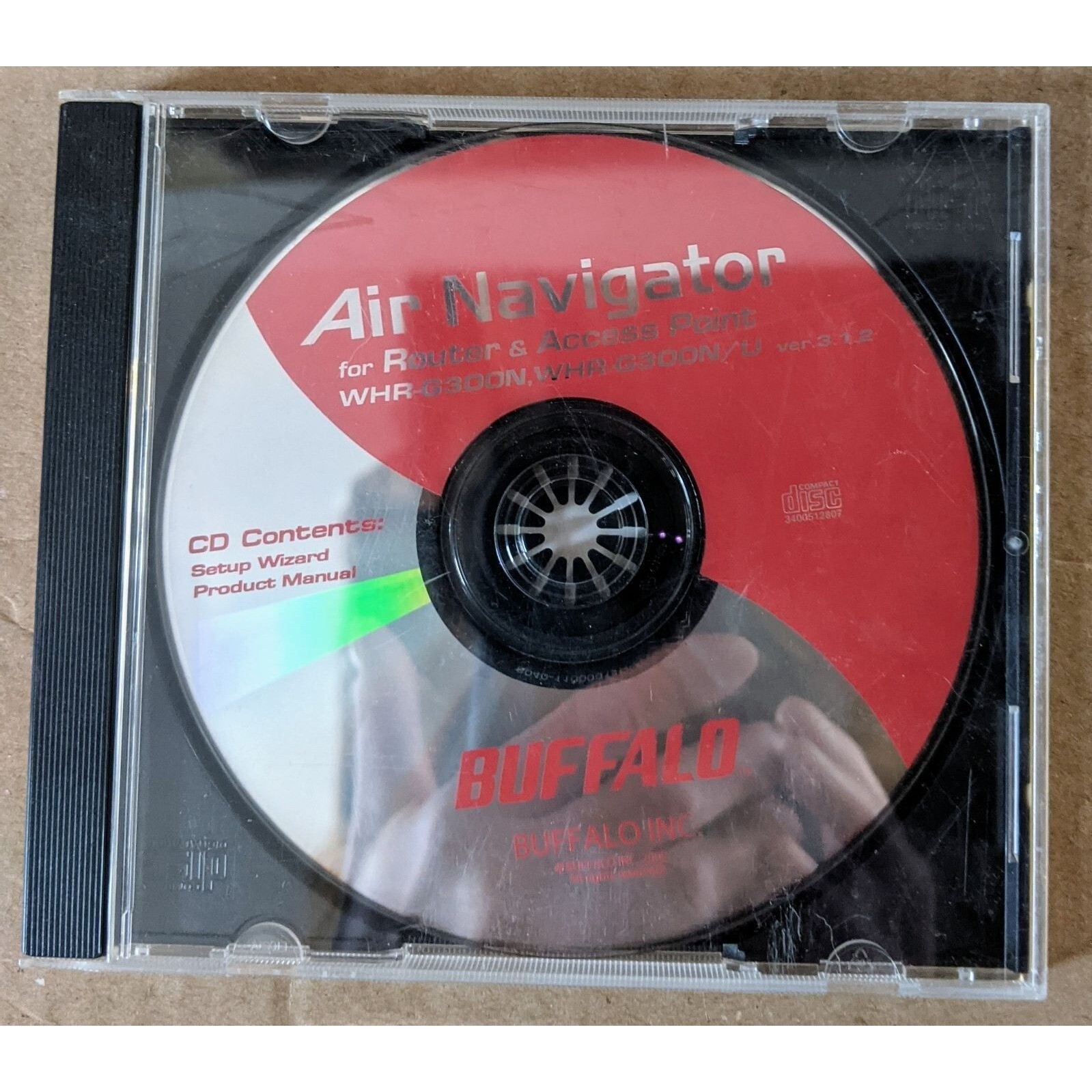 Driver CD for Air Navigator Router version 3.1.2