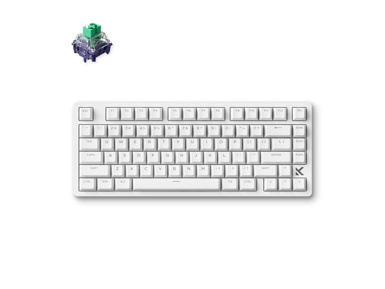 MCHOSE Jet 75 Rapid Trigger Keyboard 75%, Hall Effect Black Gaming Keyboard,
