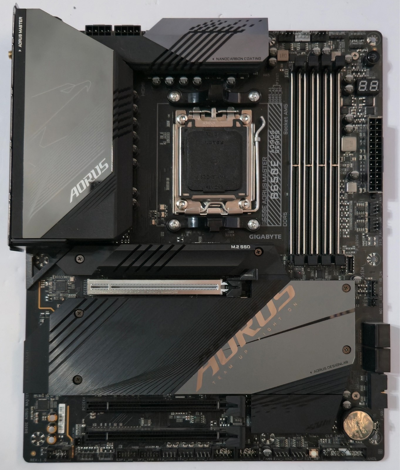 GIGABYTE B650E AORUS MASTER AM5 Extended ATX AMD Motherboard