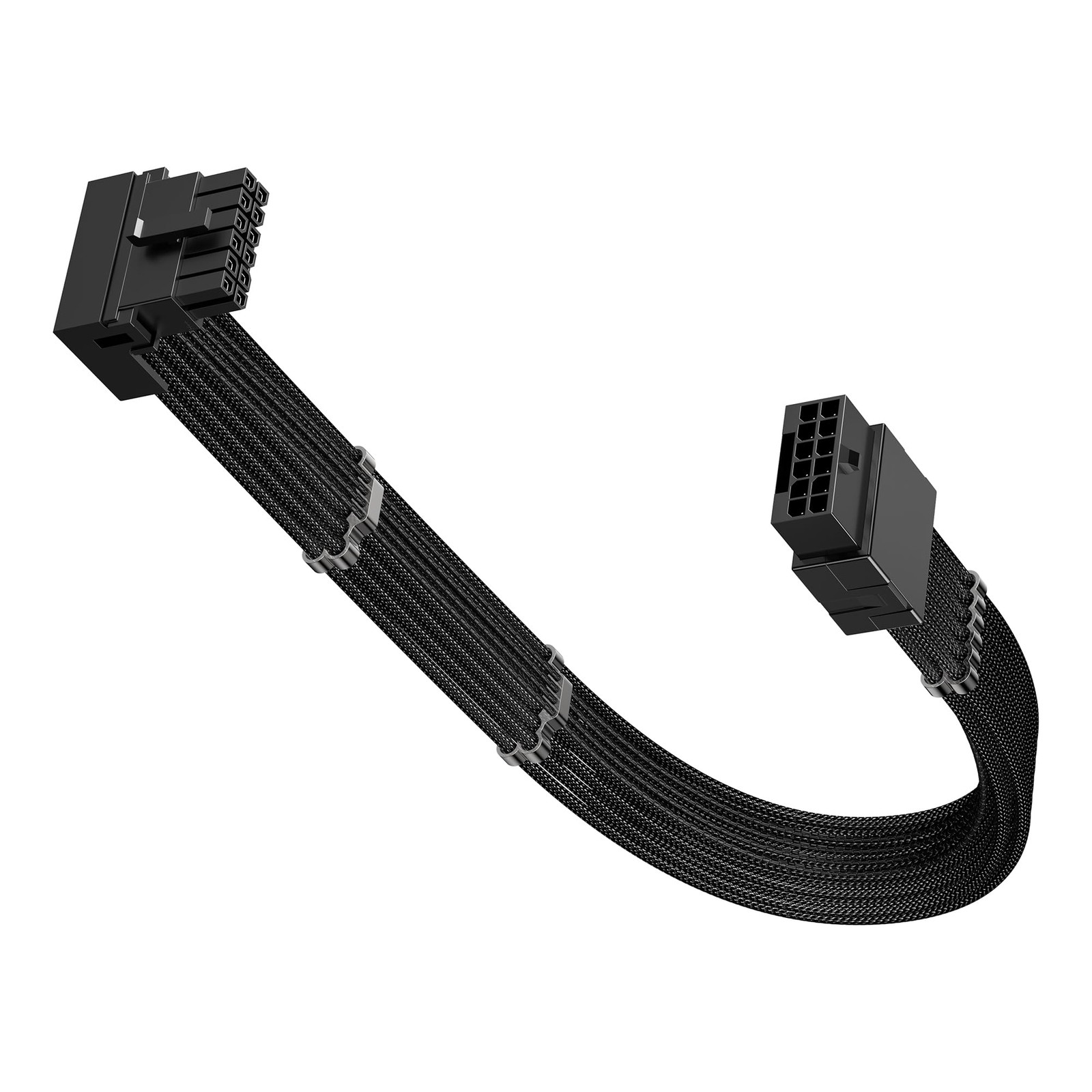 PCIE 5.0/5.1 16Pin GPU Cable Adapter 90 Degree 12V2x6/12VHPWR 12+4 Pin 600W