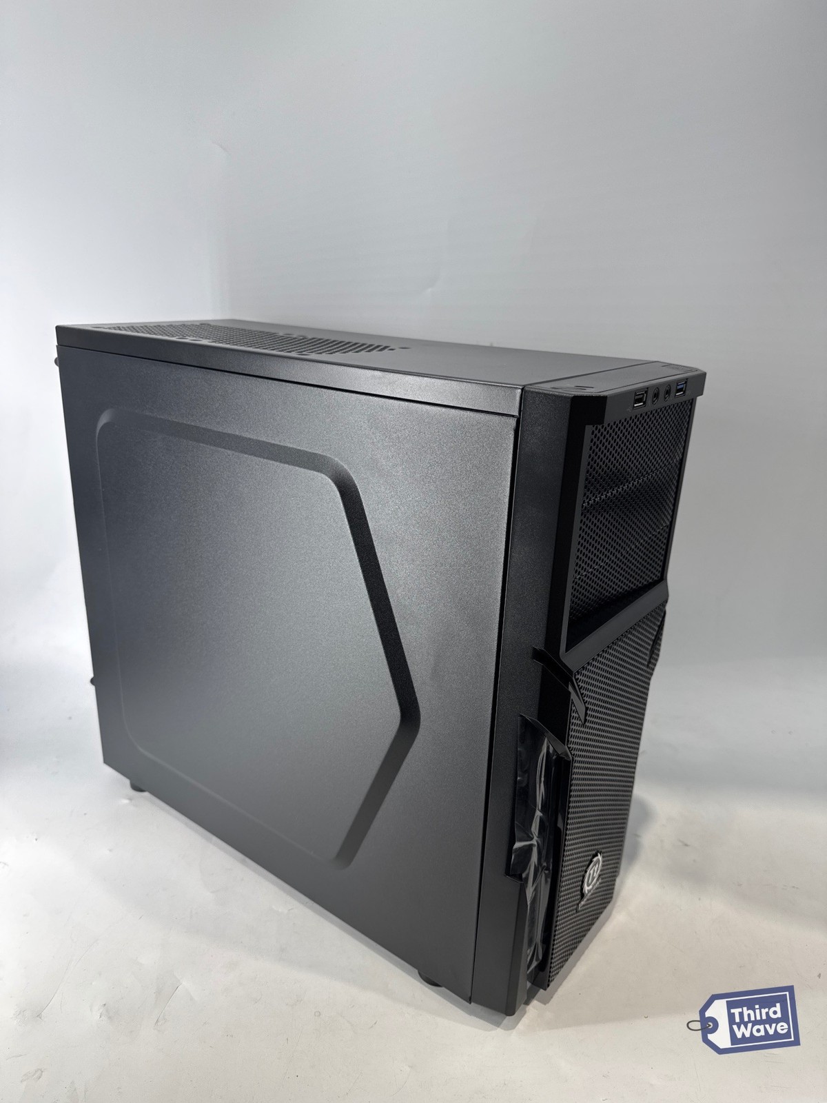 Thermaltake Versa H21 SPCC ATX Mid Tower Computer Chassis CA-1B2-00M1NN-00,Black