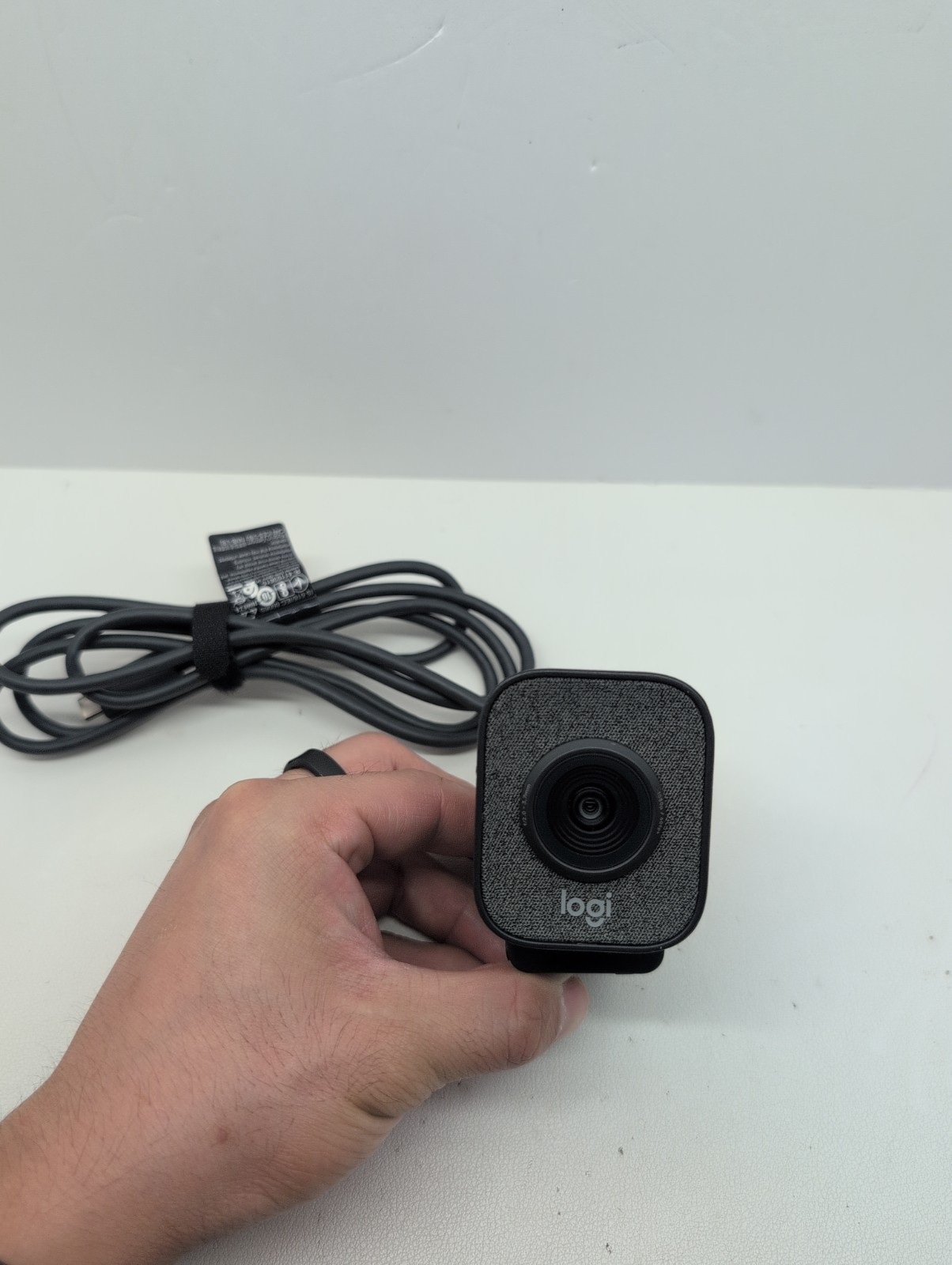 Logitech Streamcam Plus 1080 Webcam USB Wired Stream Cam - Graphite Tested