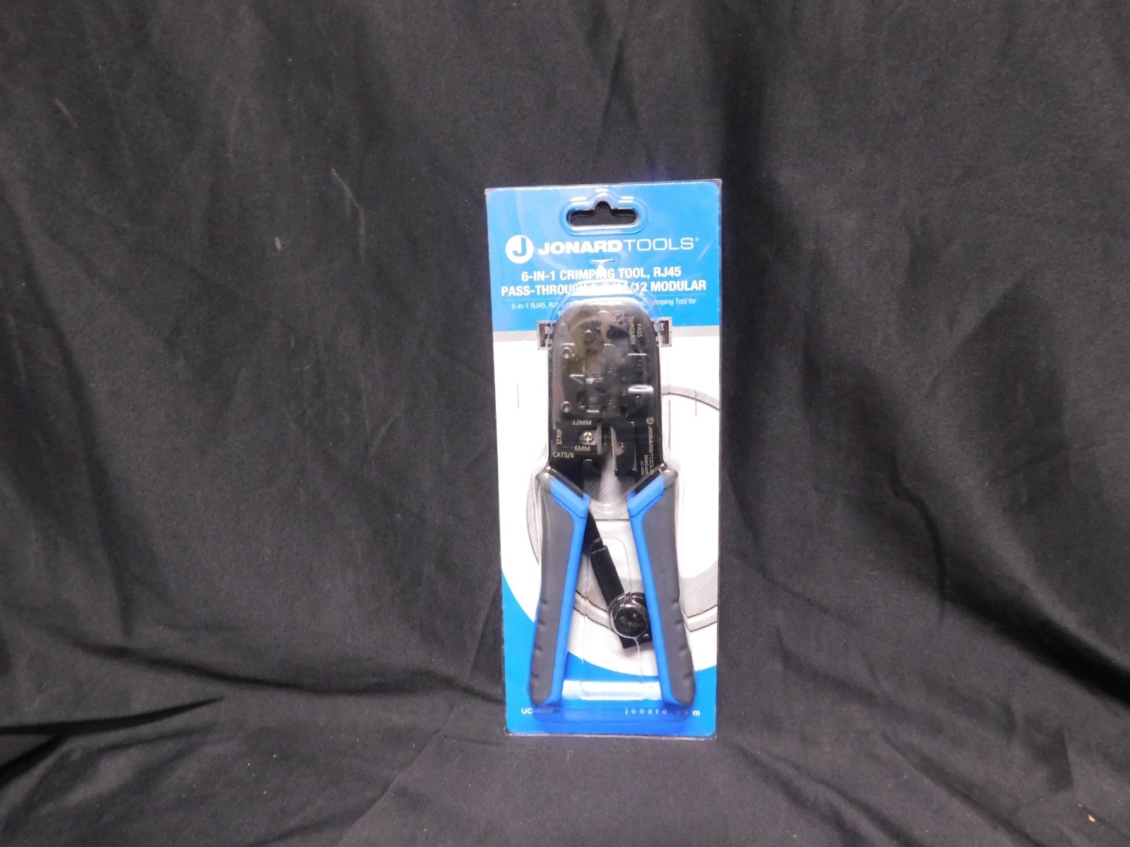 Jonard - 6-in-1 Modular Crimp Tool for RJ45/22/12/11 CAT3 CAT5e CAT6 - UC-4569