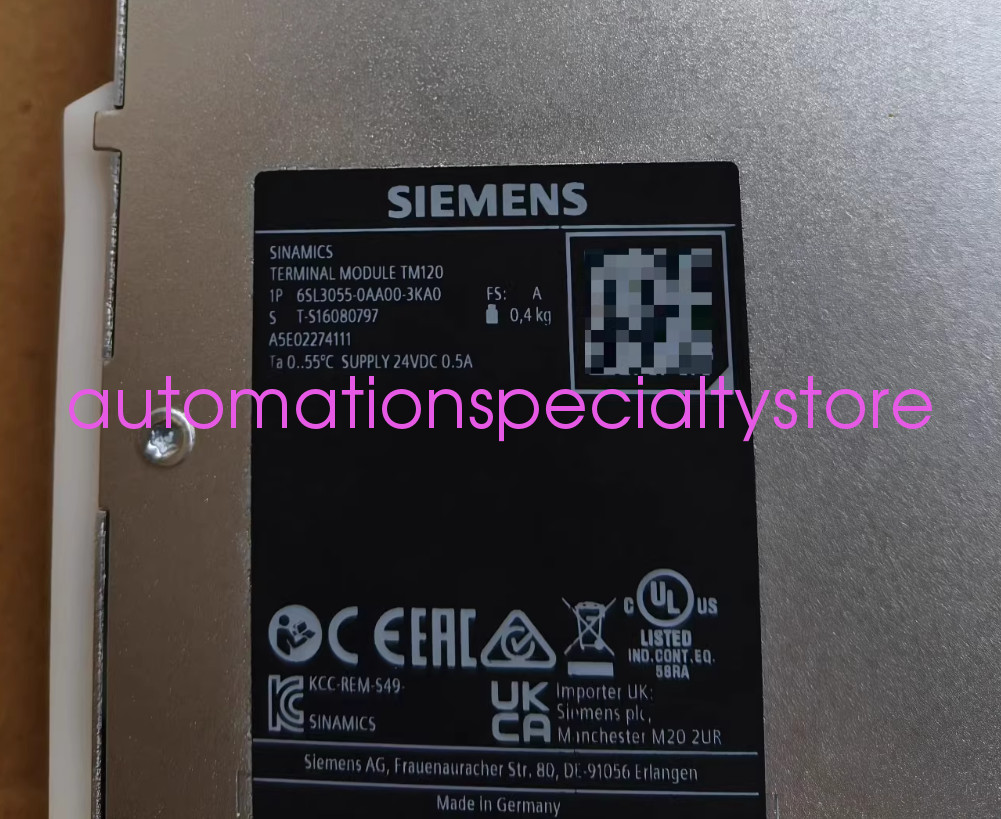 1PCS NEW SIEMENS  6SL3055-0AA00-3KA0 Encoder adapter module Via DHL or Fedex