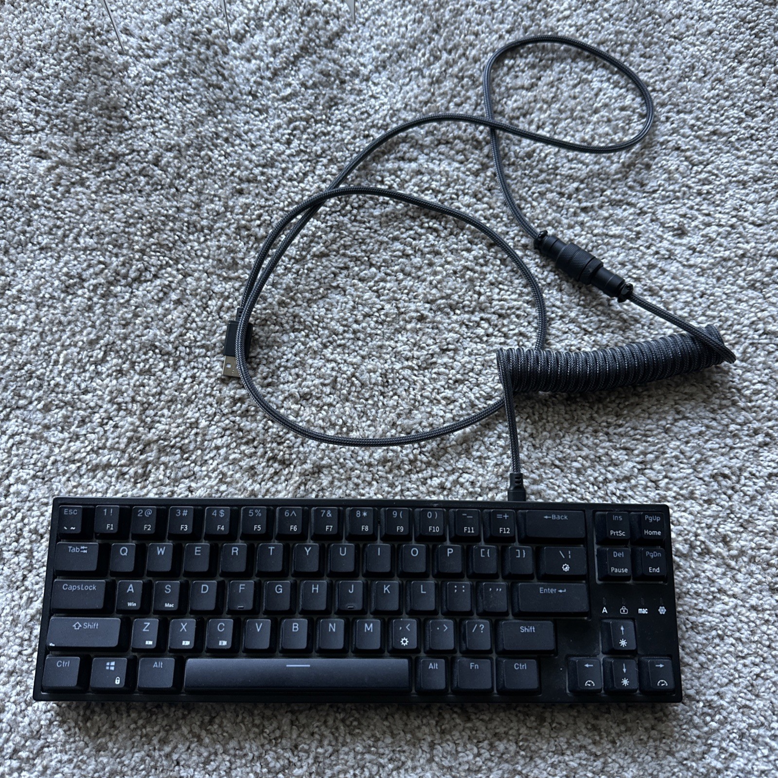 LTC NB681 Nimbleback Wired 65% Mechanical Keyboard, RGB Backlit Compact Keyboard