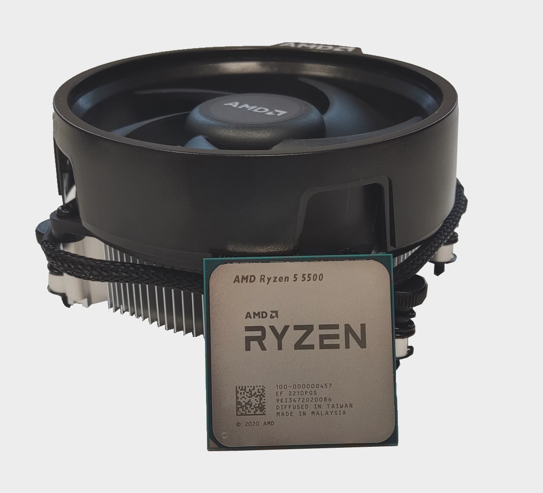 AMD Ryzen 5 5500 6-Core 3.6GHz Socket AM4 65W CPU Desktop Processor