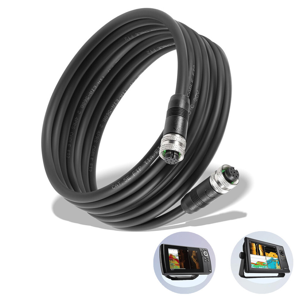 720073-5 15 Foot Boat Ethernet Cable AS EC 15E 15ft Ethernet Cord for Humminbird