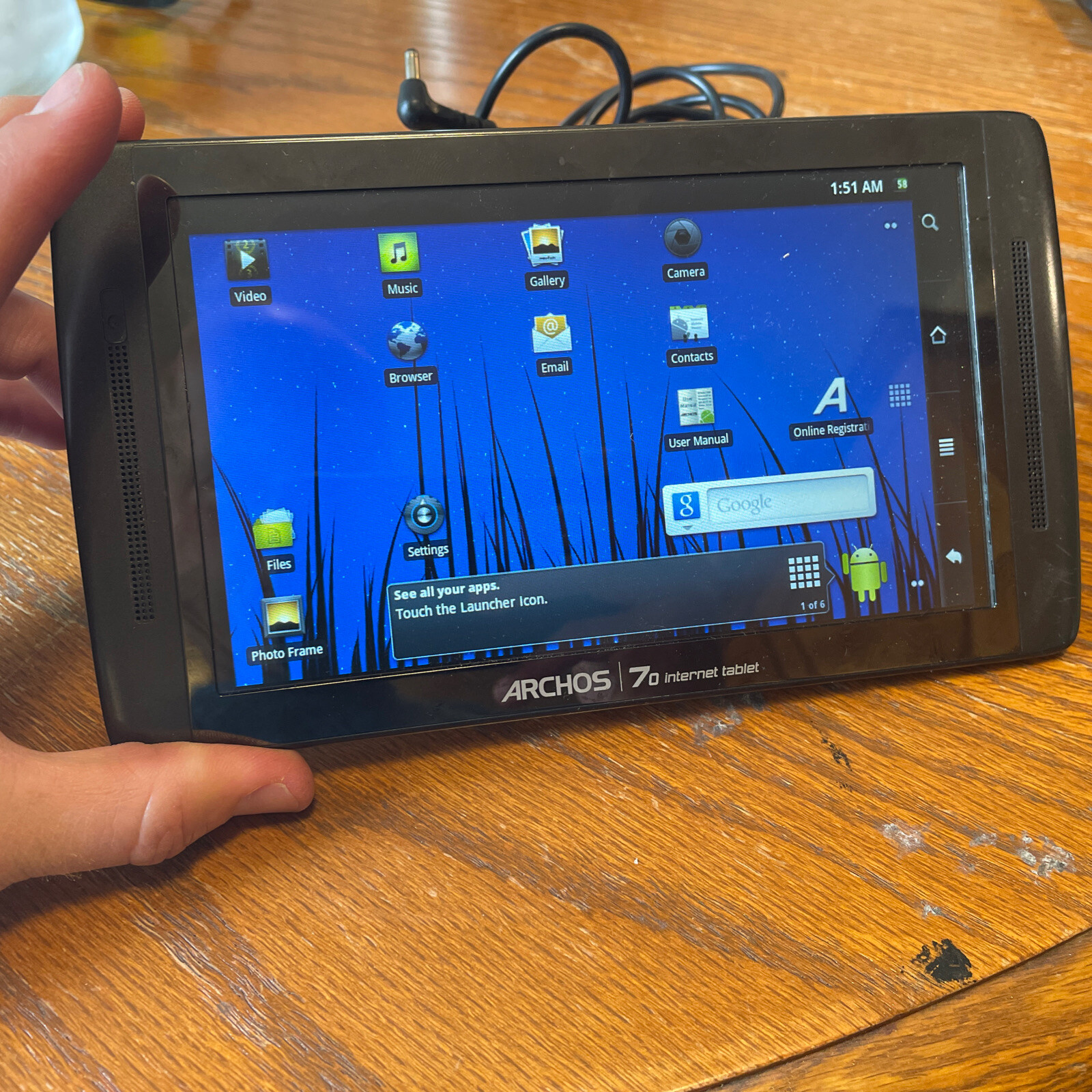 Nice Archos 70 Internet Tablet Working Android