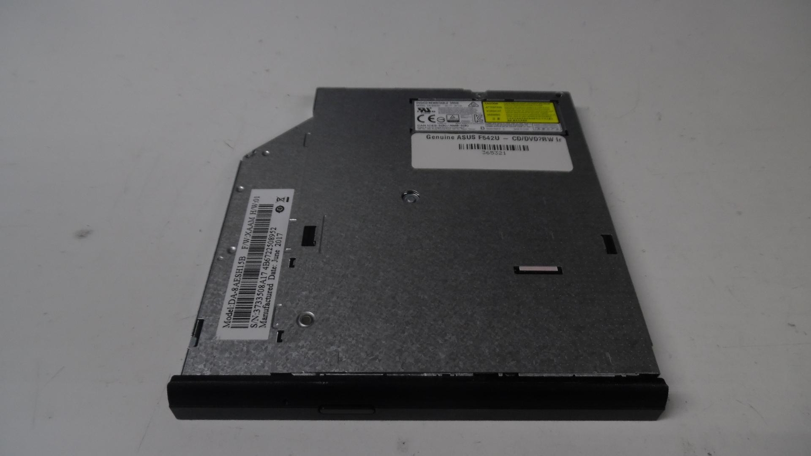 ASUS F542U - CD/DVD±RW Internal ODD - DA-8AESH / Tested
