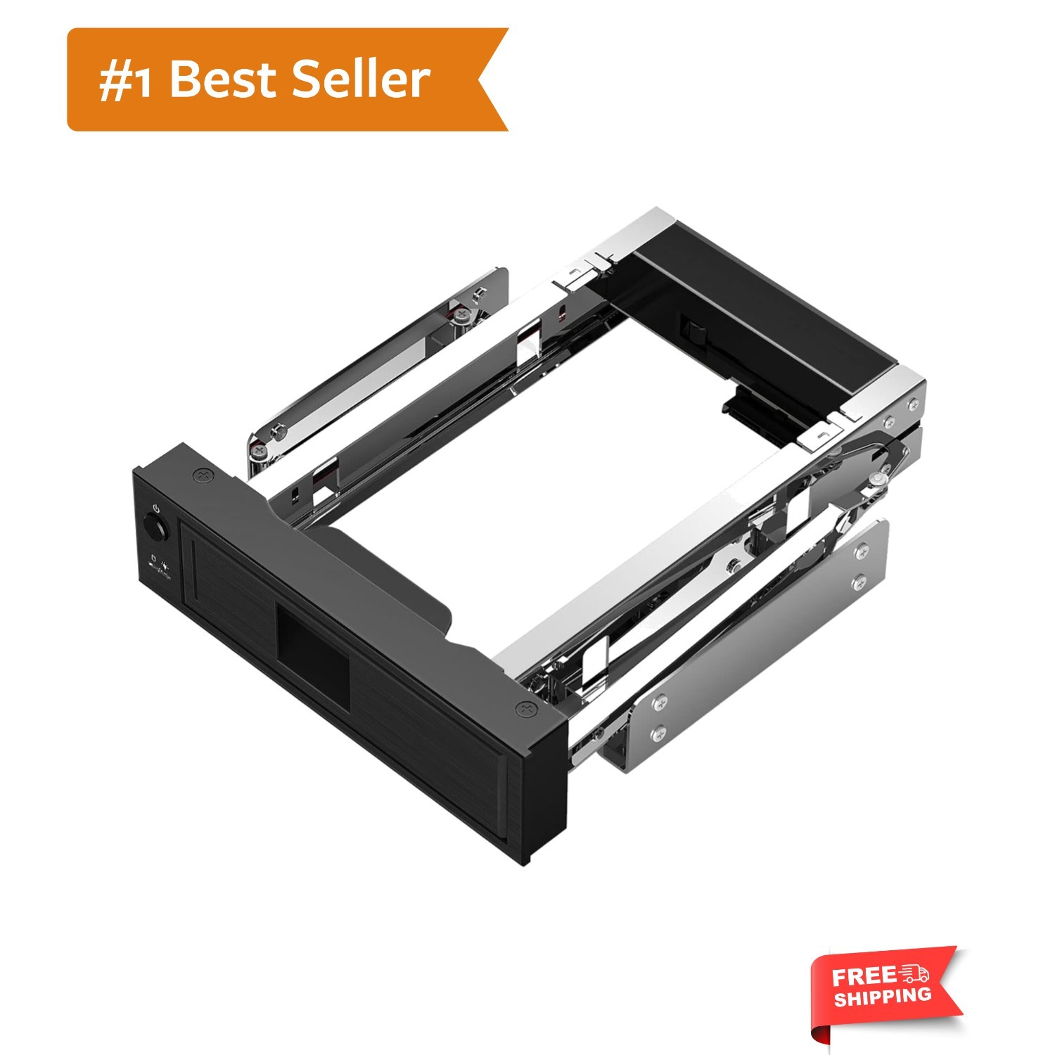 5.25” Mobile Rack Completes Your PC Setup With Hot Swap Feature
