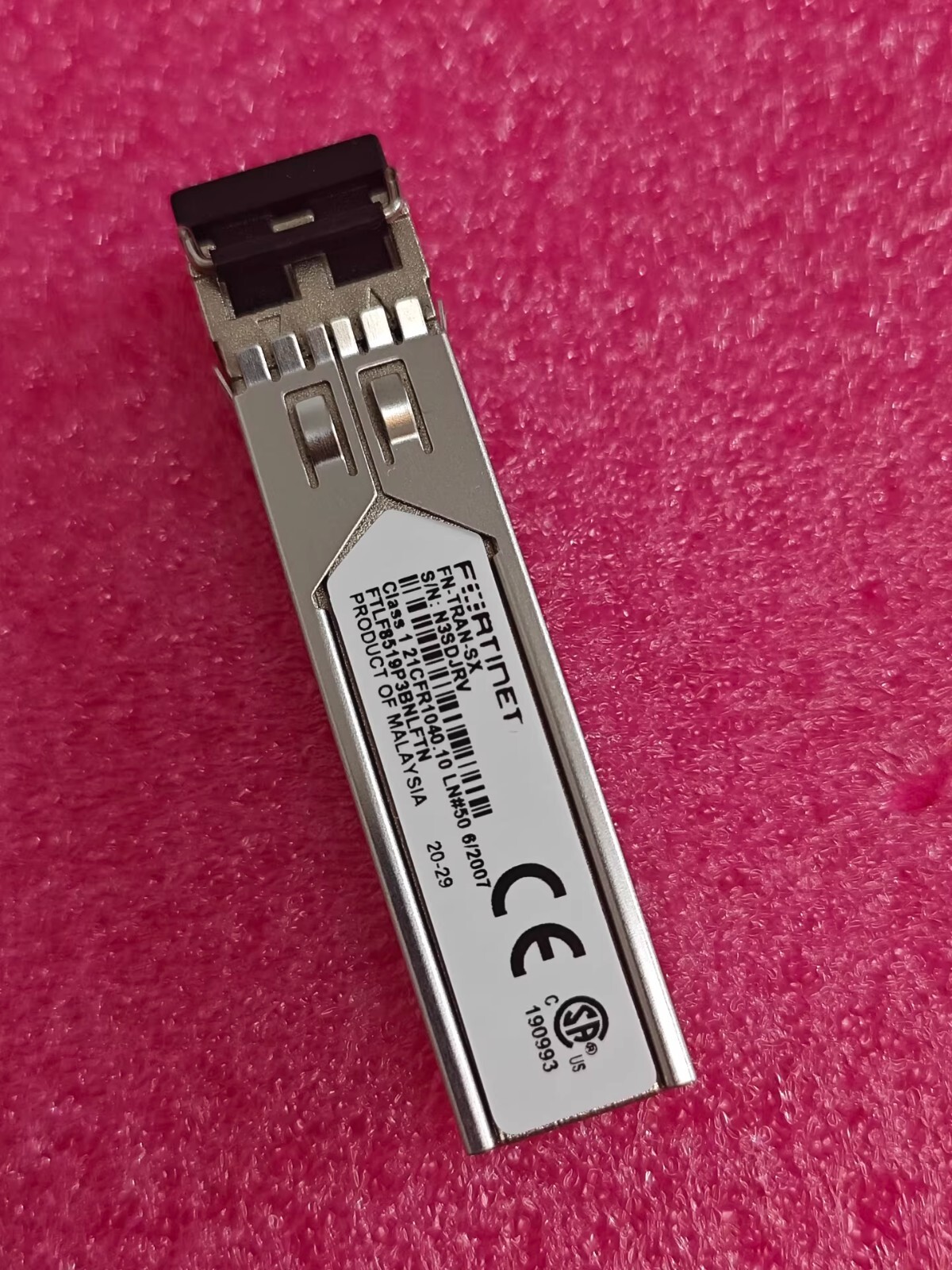 2PCS Fortinet FN-TRAN-SX | FTLF8519P3BNLFTN | 1000Base-SX SFP Transceivers