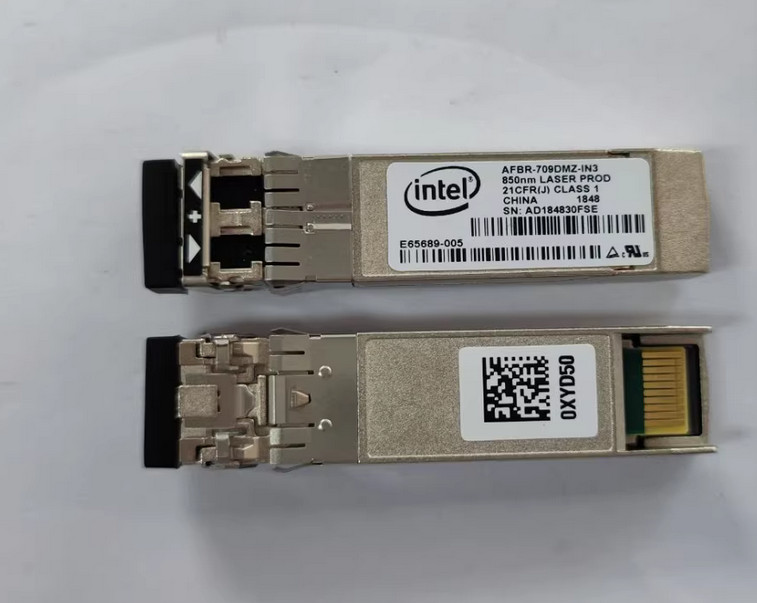 1Pcs Intel AFBR-709DMZ-IN3 10G Multimode SFP+ SR Transceiver Original