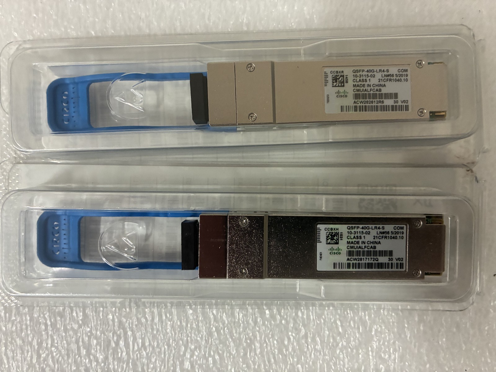 New Cisco QSFP-40G-LR4-S QSFP+ 40Gbps Transceiver Module 10-3115-01 W/ Hologram