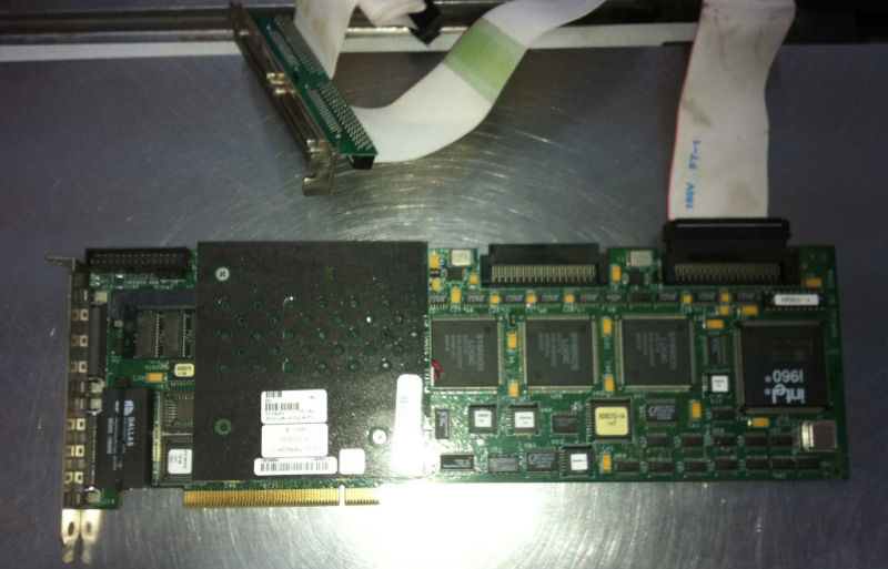 DEC KZPAC-XF 3 CHANNEL U-SCSI PCI RAID Controller with KZPAC-SB & KZPSC-UX