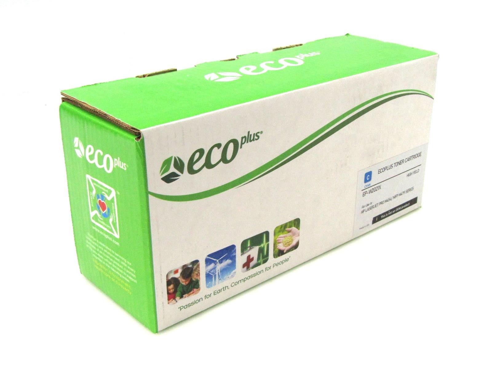 Eco Plus EP-W2021X Cyan Cartridge | For LaserJet Pro M454 / MFP M479